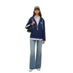 LOEWE TRACKSUIT JACKET WITH HOOD IN TECHNICAL JERSEY