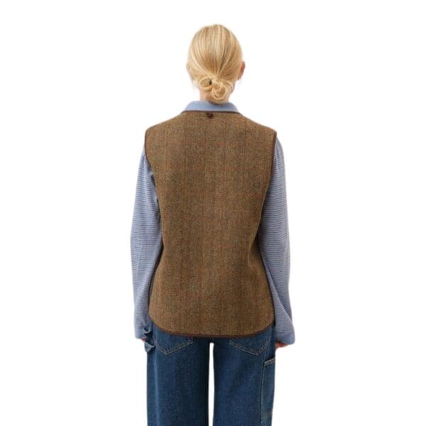 SAKS POTTS MAIS VEST CHECK