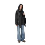 LOEWE BOW JACKET IN NAPPA LAMBSKIN