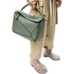 LOEWE LARGE PUZZLE BAG IN CLASSIC CALFSKIN