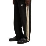PALM ANGELS MONOGRAM NYLON TRACK PANTS