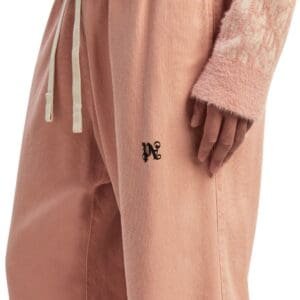 PALM ANGELS MONOGRAM TRAVEL PANTS