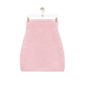 LOEWE MINI SKIRTS IN TECHNICAL KNIT