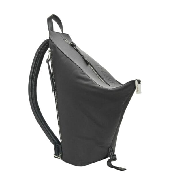 LOEWE SMALL CONVERTIBLE BACKPACK IN NYLON AND CALFSKIN
