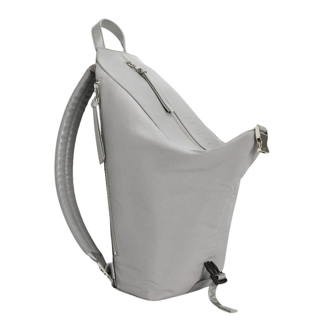 LOEWE SMALL CONVERTIBLE BACKPACK IN NYLON AND CALFSKIN