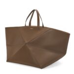 LOEWE XXL PUZZLE FOLD TOTE BAG IN SHINY CALFSKIN