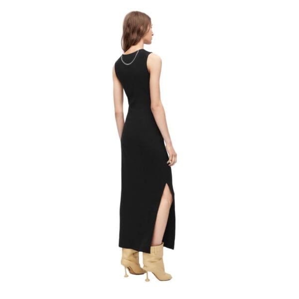LOEWE ANAGRAM TANK DRESS IN COTTON