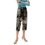 SAKS POTTS LUA PANTS — BROWN WHITE COW