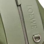 LOEWE SMALL CONVERTIBLE BACKPACK IN NYLON AND CALFSKIN