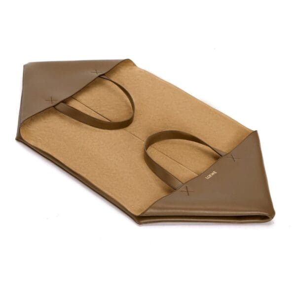 LOEWE XXL PUZZLE FOLD TOTE BAG IN SHINY CALFSKIN