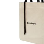 PALM ANGELS CANVAS LOGO TOTE BAG