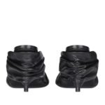 GIVENCHY TWIST MULES IN SATIN