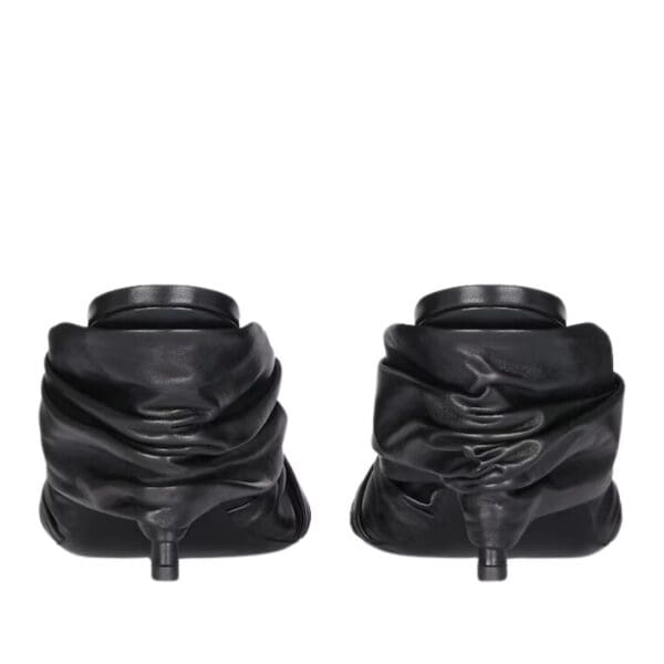 GIVENCHY TWIST MULES IN SATIN