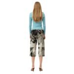 SAKS POTTS LUA PANTS — BROWN WHITE COW