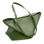 LOEWE XL PUZZLE FOLD TOTE BAG IN SHINY CALFSKIN