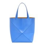 LOEWE XL PUZZLE FOLD TOTE BAG IN SHINY CALFSKIN