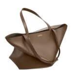 LOEWE XL PUZZLE FOLD TOTE BAG IN SHINY CALFSKIN