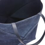 LOEWE XL FOLD TOTE BAG IN SUEDE CALFSKIN