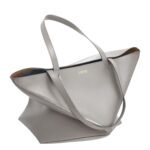 LOEWE XL PUZZLE FOLD TOTE BAG IN SHINY CALFSKIN