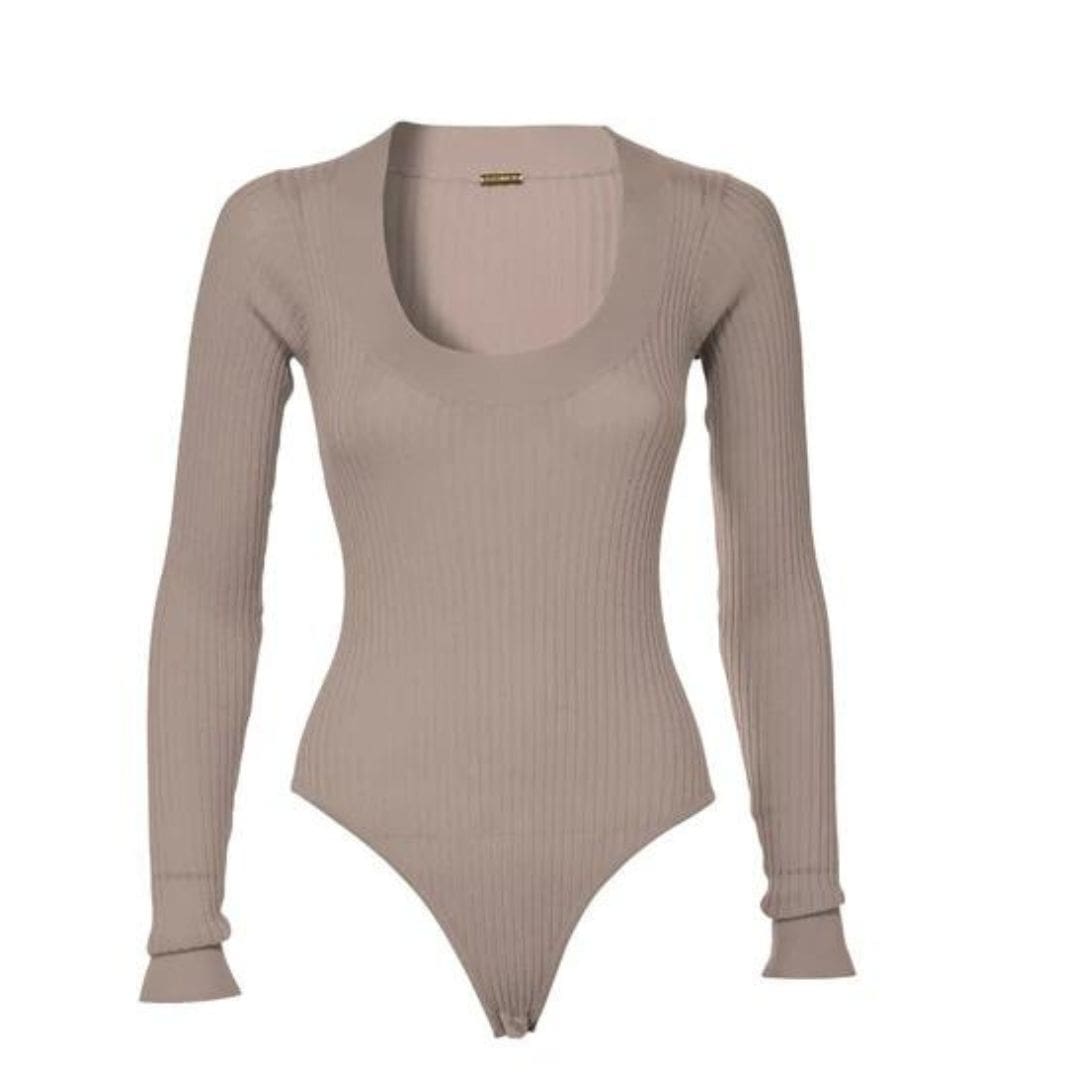 DODO BAR OR TEDDY V KNIT BODYSUIT