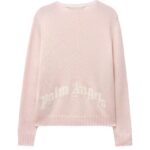 PALM ANGELS CURVED LOGO SWEATER