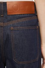 LOEWE FISHERMAN TURN UP JEANS IN DENIM