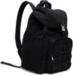 PALM ANGELS BUCKLE MONOGRAM BACKPACK