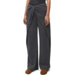 LOEWE DRAPED TROUSERS IN WOOL AND CASHMERE