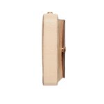 GUCCI GG SUPER MINI SHOULDER BAG IN LIGHT BEIGE