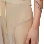 LOEWE HOODED JUMPIST IN SILK AND VISCOSE