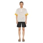 GIVENCHY SWIM SHORTS WITH 4G DETAIL