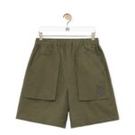 LOEWE SHORTS IN COTTON BLEND