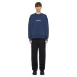 GIVENCHY BOXY FIT SWEATSHIRT IN FLEECE WITH REFLECTIVE ARTWORK