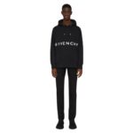 GIVENCHY 4G SLIM FIT HOODIE IN FLEECE