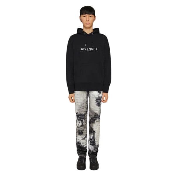 GIVENCHY ARCHETYPE SLIM FIT HOODIE IN FLEECE