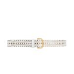 ALAIA NEO VIENNE BELT IN CALFSKIN