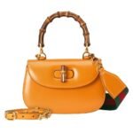 GUCCI BAMBOO 1947 SMALL TOP HANDLE BAG