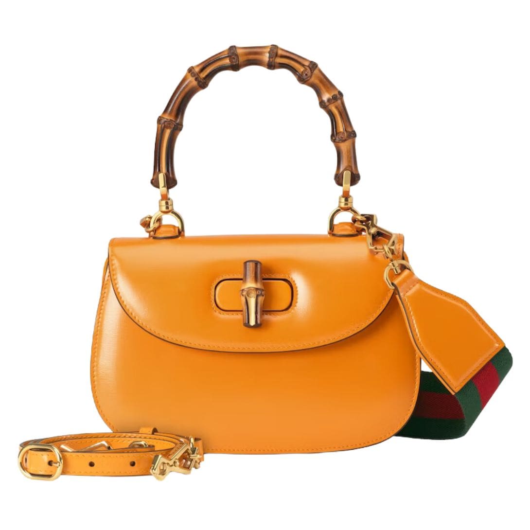 GUCCI BAMBOO 1947 SMALL TOP HANDLE BAG