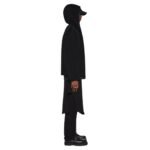 GIVENCHY HOODIE IN DOUBLE FACE WOOL AND CASHMERE