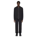 GIVENCHY ZIPPED HOODIE IN WOOL WITH 4G DETAIL