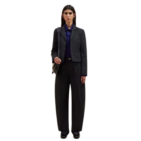 LEMAIRE SINGLE BREASTED SHORT JACKET