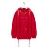 LOEWE HOODED JACKET IN NAPPA LAMBSKIN