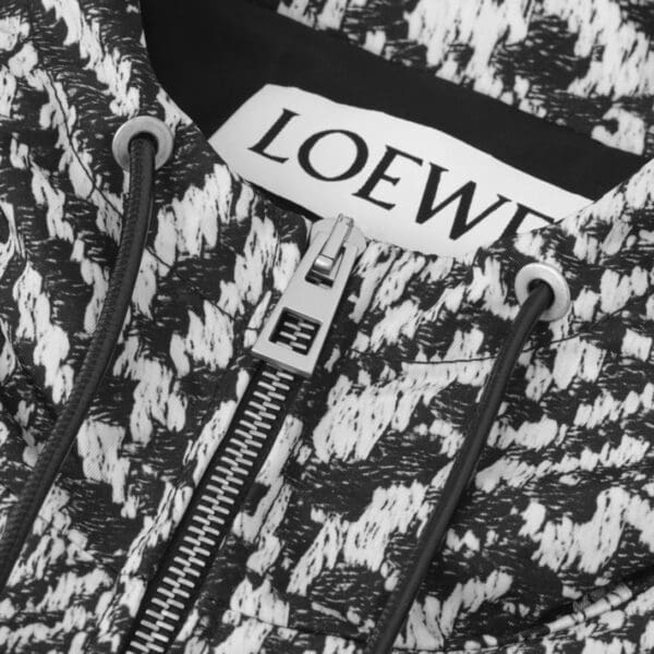LOEWE HOODED JACKET IN NYLON