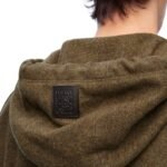 LOEWE HOODED JACKET IN WOOL AND CASHMERE