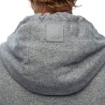 LOEWE HOODED JACKET IN WOOL AND CASHMERE