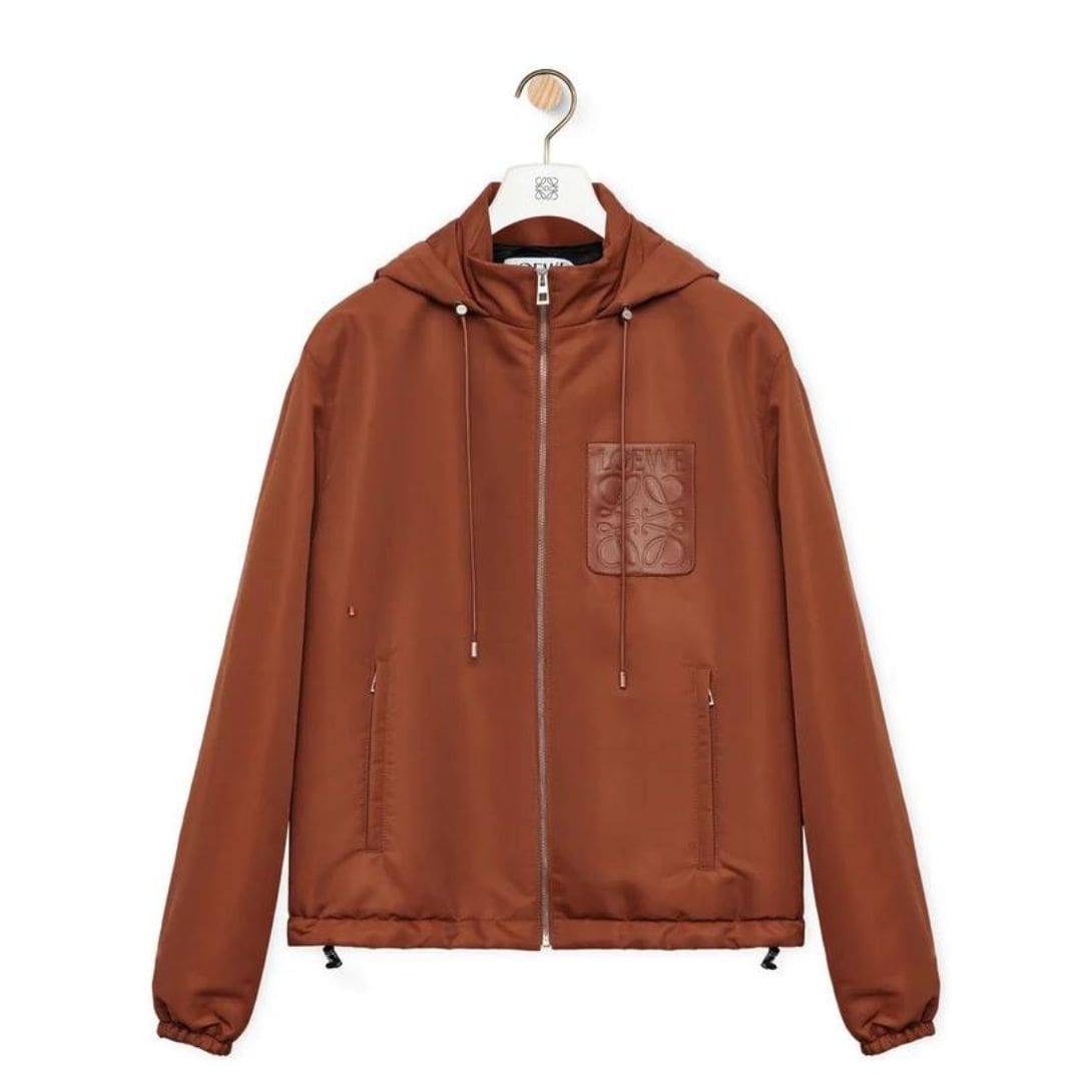 LOEWE HOODED PADDED JACKET IN NYLON