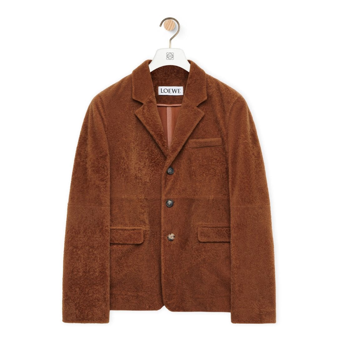 LOEWE JACKET IN SHEARLING