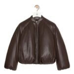 LOEWE PADDED BOMBER JACKET IN NAPPA LAMBSKIN