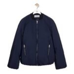 LOEWE PADDED BOMBER JACKET IN TECHNICAL COTTON