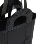 MARNI BLACK LEATHER SWEEDY SMALL TOTE BAG